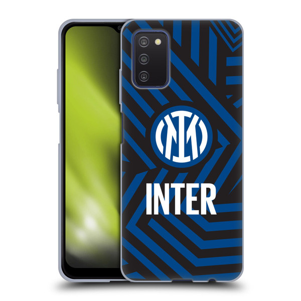 Fc Internazionale Milano Patterns Abstract 1 Soft Gel Case for Samsung Galaxy A03s (2021)