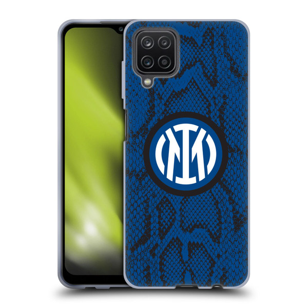 Fc Internazionale Milano Patterns Snake Soft Gel Case for Samsung Galaxy A12 (2020)
