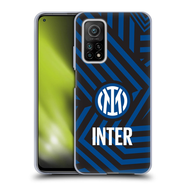 Fc Internazionale Milano Patterns Abstract 1 Soft Gel Case for Xiaomi Mi 10T 5G