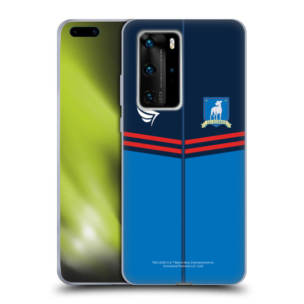Ted Lasso Season 1 Graphics Jacket Soft Gel Case for Huawei P40 Pro / P40 Pro Plus 5G