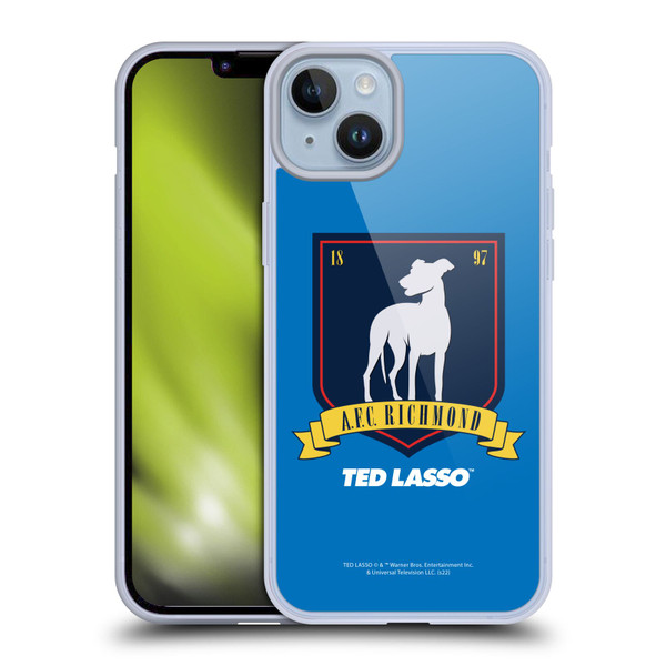 Ted Lasso Season 1 Graphics A.F.C Richmond Soft Gel Case for Apple iPhone 14 Plus