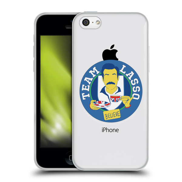 Ted Lasso Season 1 Graphics Team Lasso Soft Gel Case for Apple iPhone 5c