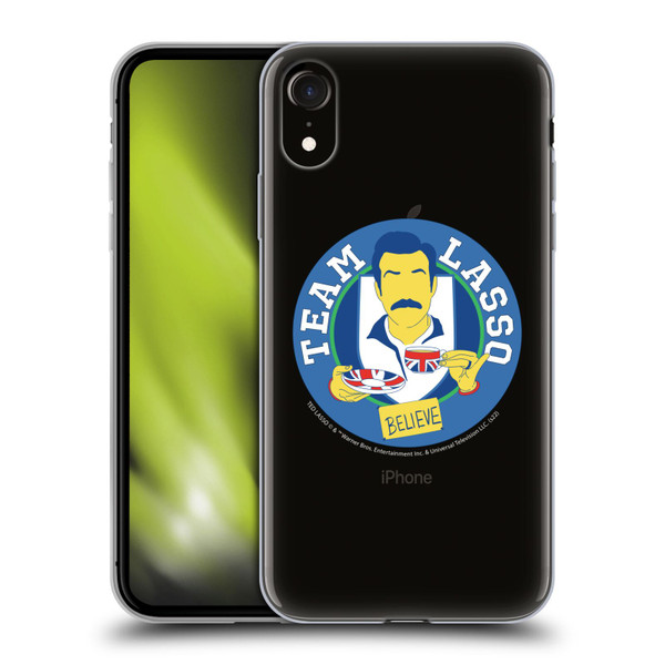 Ted Lasso Season 1 Graphics Team Lasso Soft Gel Case for Apple iPhone XR