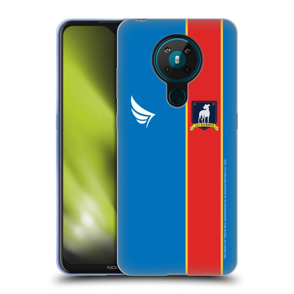 Ted Lasso Season 1 Graphics Jersey Soft Gel Case for Nokia 5.3