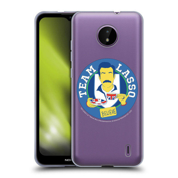 Ted Lasso Season 1 Graphics Team Lasso Soft Gel Case for Nokia C10 / C20