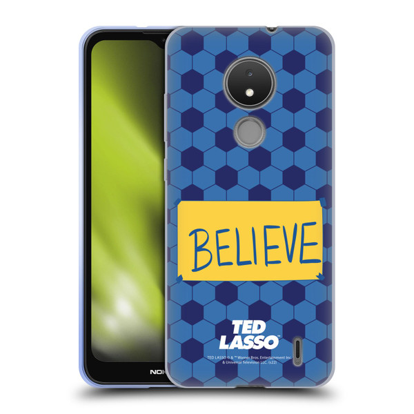 Ted Lasso Season 1 Graphics Believe Soft Gel Case for Nokia C21