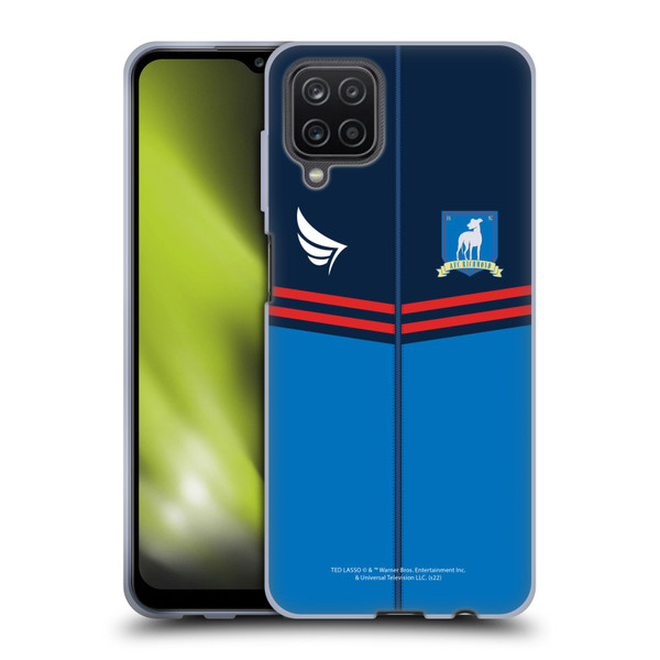 Ted Lasso Season 1 Graphics Jacket Soft Gel Case for Samsung Galaxy A12 (2020)