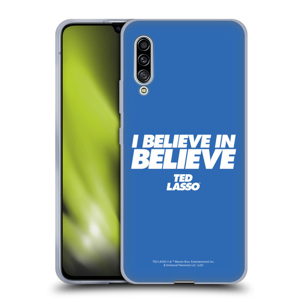 Ted Lasso Season 1 Graphics I Believe In Believe Soft Gel Case for Samsung Galaxy A90 5G (2019)