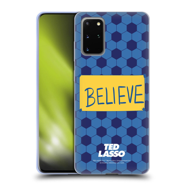 Ted Lasso Season 1 Graphics Believe Soft Gel Case for Samsung Galaxy S20+ / S20+ 5G