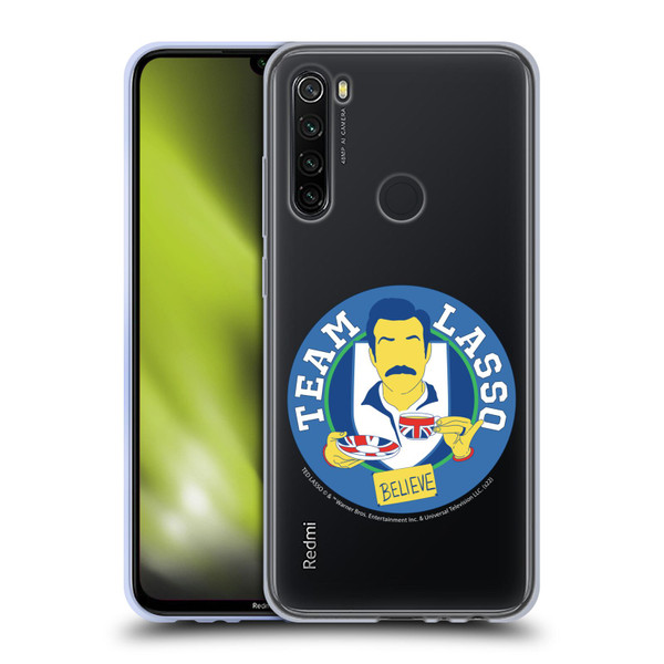 Ted Lasso Season 1 Graphics Team Lasso Soft Gel Case for Xiaomi Redmi Note 8T