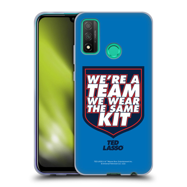 Ted Lasso Season 2 Graphics We're A Team Soft Gel Case for Huawei P Smart (2020)