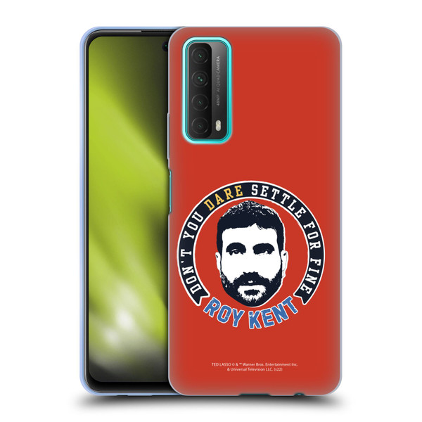 Ted Lasso Season 2 Graphics Roy Kent Soft Gel Case for Huawei P Smart (2021)