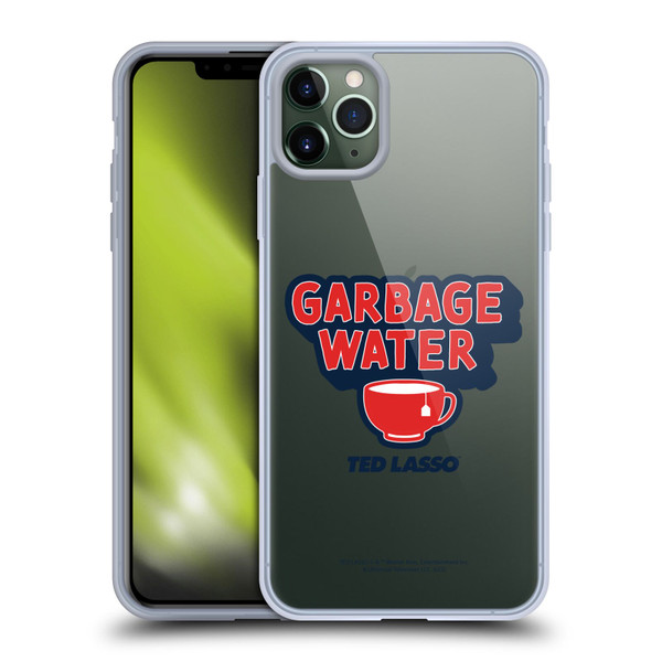 Ted Lasso Season 2 Graphics Garbage Water Soft Gel Case for Apple iPhone 11 Pro Max