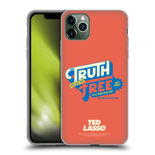 Ted Lasso Season 2 Graphics Truth Soft Gel Case for Apple iPhone 11 Pro Max