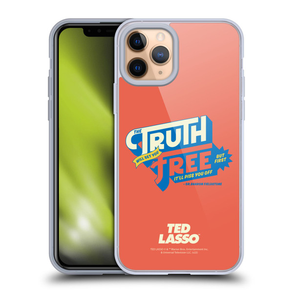 Ted Lasso Season 2 Graphics Truth Soft Gel Case for Apple iPhone 11 Pro