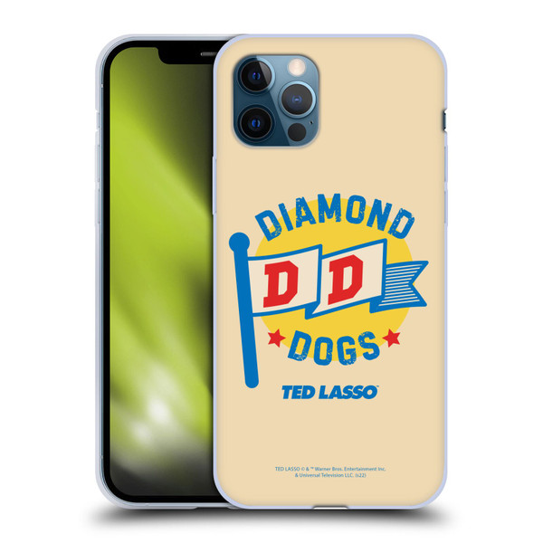 Ted Lasso Season 2 Graphics Diamond Dogs Soft Gel Case for Apple iPhone 12 / iPhone 12 Pro
