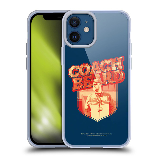 Ted Lasso Season 2 Graphics Coach Beard Soft Gel Case for Apple iPhone 12 Mini