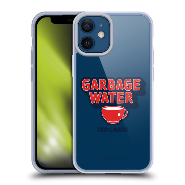 Ted Lasso Season 2 Graphics Garbage Water Soft Gel Case for Apple iPhone 12 Mini