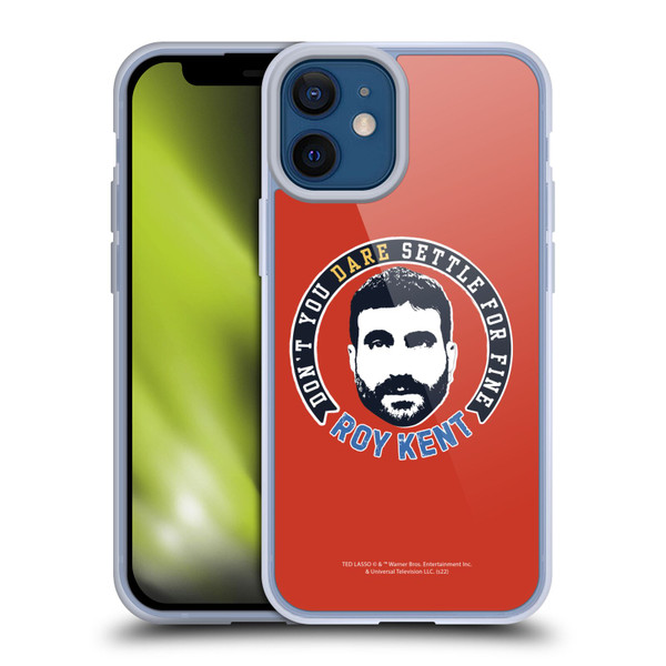 Ted Lasso Season 2 Graphics Roy Kent Soft Gel Case for Apple iPhone 12 Mini