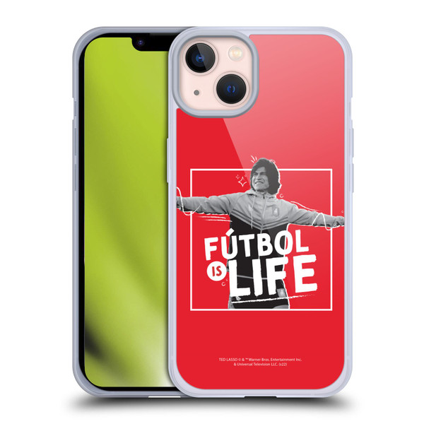 Ted Lasso Season 2 Graphics Dani Rojas Soft Gel Case for Apple iPhone 13