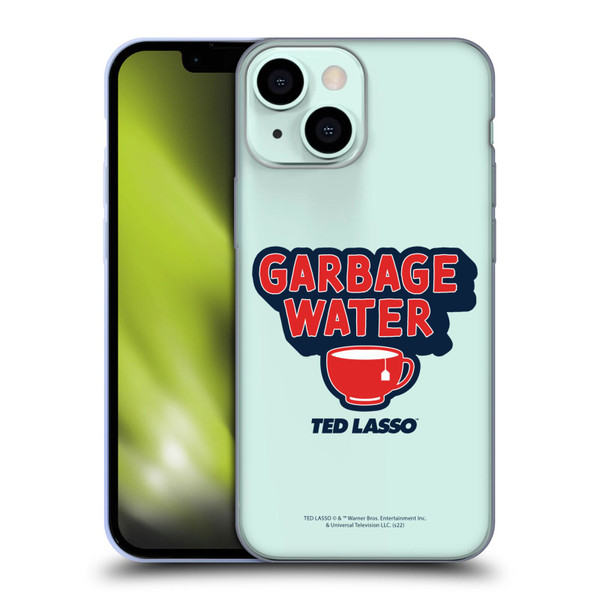 Ted Lasso Season 2 Graphics Garbage Water Soft Gel Case for Apple iPhone 13 Mini