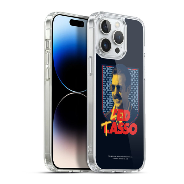 Ted Lasso Season 2 Graphics Ted Soft Gel Case for Apple iPhone 13 Pro Max & MagSafe