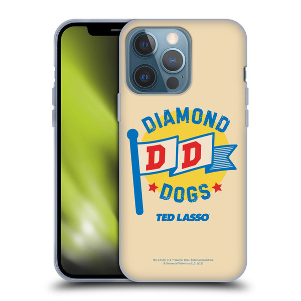 Ted Lasso Season 2 Graphics Diamond Dogs Soft Gel Case for Apple iPhone 13 Pro