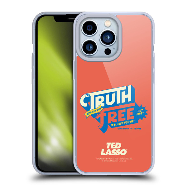 Ted Lasso Season 2 Graphics Truth Soft Gel Case for Apple iPhone 13 Pro