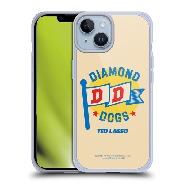 Ted Lasso Season 2 Graphics Diamond Dogs Soft Gel Case for Apple iPhone 14