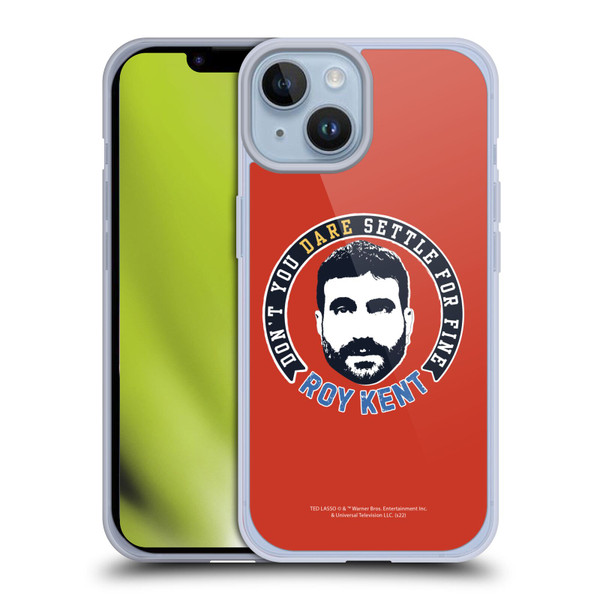 Ted Lasso Season 2 Graphics Roy Kent Soft Gel Case for Apple iPhone 14