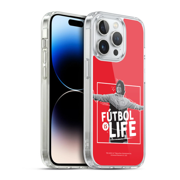 Ted Lasso Season 2 Graphics Dani Rojas Soft Gel Case for Apple iPhone 14 Pro & MagSafe