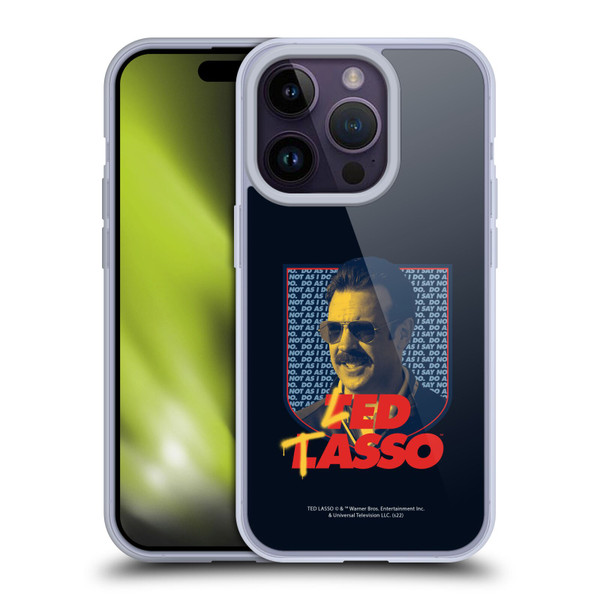 Ted Lasso Season 2 Graphics Ted Soft Gel Case for Apple iPhone 14 Pro