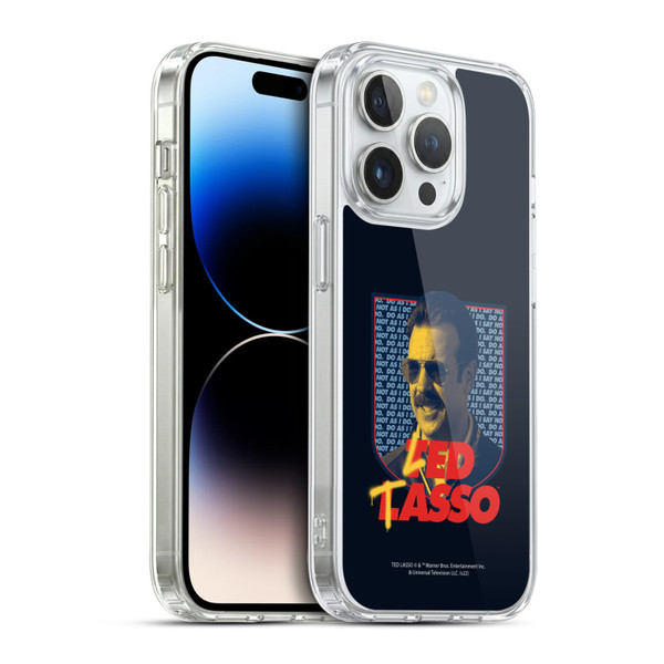 Ted Lasso Season 2 Graphics Ted Soft Gel Case for Apple iPhone 14 Pro & MagSafe