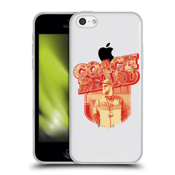 Ted Lasso Season 2 Graphics Coach Beard Soft Gel Case for Apple iPhone 5c