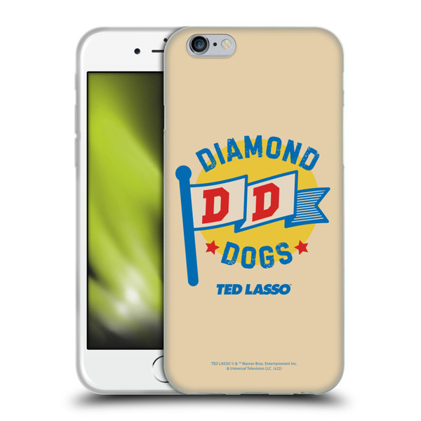Ted Lasso Season 2 Graphics Diamond Dogs Soft Gel Case for Apple iPhone 6 / iPhone 6s