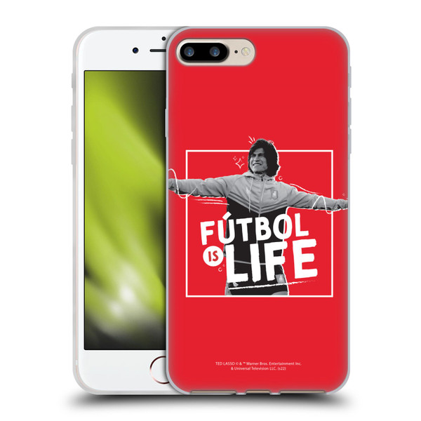 Ted Lasso Season 2 Graphics Dani Rojas Soft Gel Case for Apple iPhone 7 Plus / iPhone 8 Plus