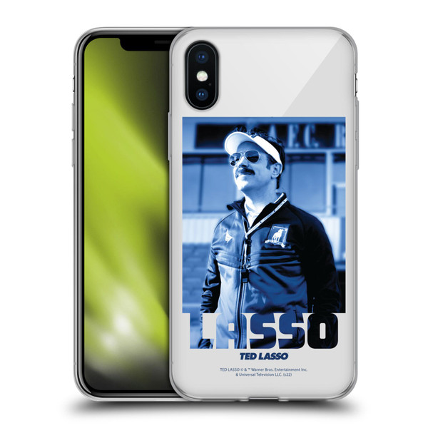 Ted Lasso Season 2 Graphics Ted 2 Soft Gel Case for Apple iPhone X / iPhone XS