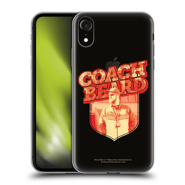 Ted Lasso Season 2 Graphics Coach Beard Soft Gel Case for Apple iPhone XR