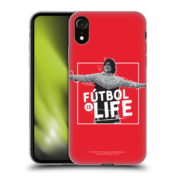 Ted Lasso Season 2 Graphics Dani Rojas Soft Gel Case for Apple iPhone XR