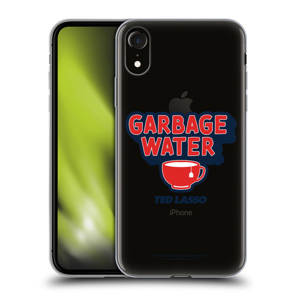 Ted Lasso Season 2 Graphics Garbage Water Soft Gel Case for Apple iPhone XR
