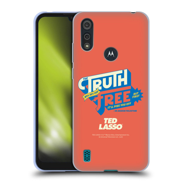 Ted Lasso Season 2 Graphics Truth Soft Gel Case for Motorola Moto E6s (2020)