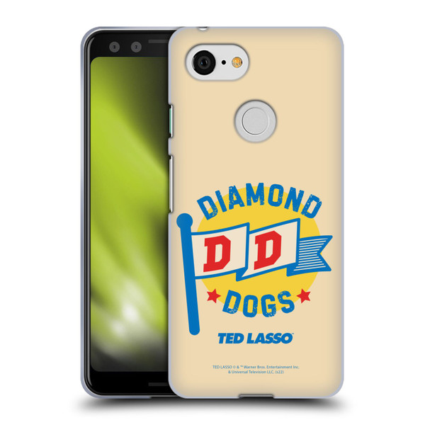 Ted Lasso Season 2 Graphics Diamond Dogs Soft Gel Case for Google Pixel 3