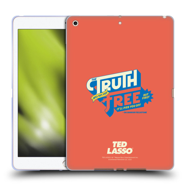 Ted Lasso Season 2 Graphics Truth Soft Gel Case for Apple iPad 10.2 2019/2020/2021