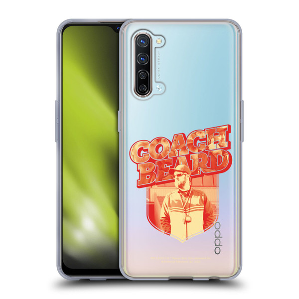 Ted Lasso Season 2 Graphics Coach Beard Soft Gel Case for OPPO Find X2 Lite 5G