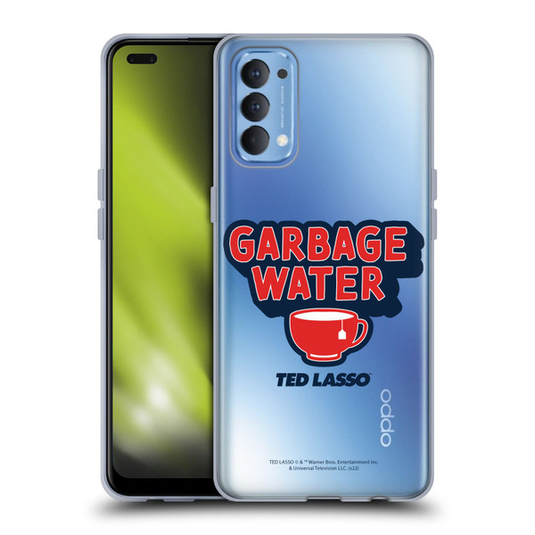 Ted Lasso Season 2 Graphics Garbage Water Soft Gel Case for OPPO Reno 4 5G