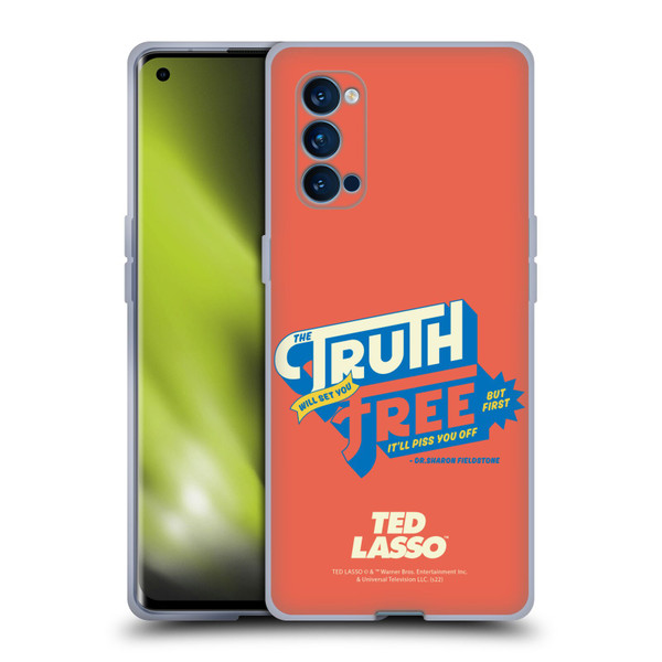 Ted Lasso Season 2 Graphics Truth Soft Gel Case for OPPO Reno 4 Pro 5G