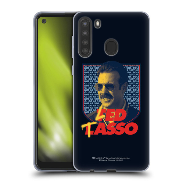 Ted Lasso Season 2 Graphics Ted Soft Gel Case for Samsung Galaxy A21 (2020)