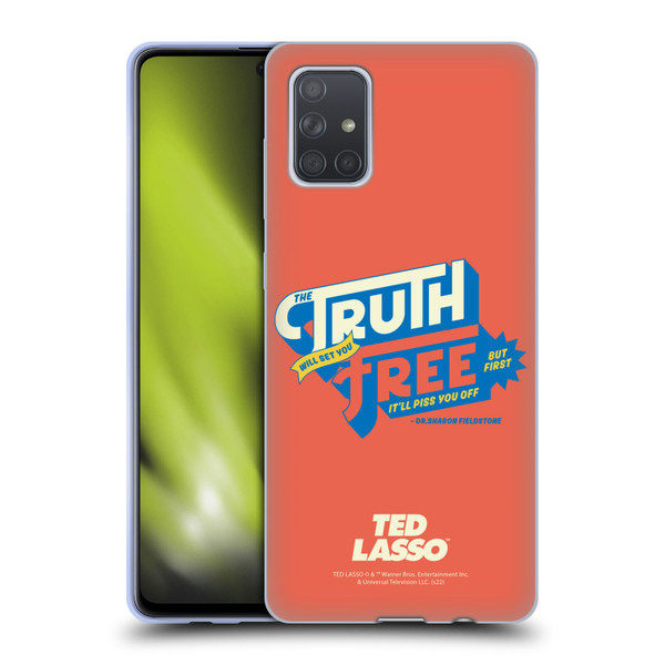 Ted Lasso Season 2 Graphics Truth Soft Gel Case for Samsung Galaxy A71 (2019)