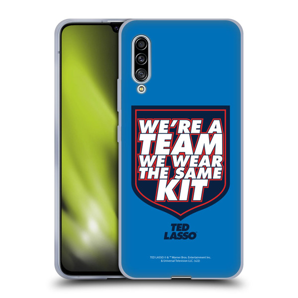 Ted Lasso Season 2 Graphics We're A Team Soft Gel Case for Samsung Galaxy A90 5G (2019)