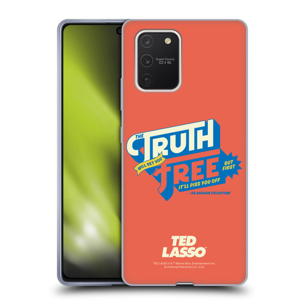 Ted Lasso Season 2 Graphics Truth Soft Gel Case for Samsung Galaxy S10 Lite